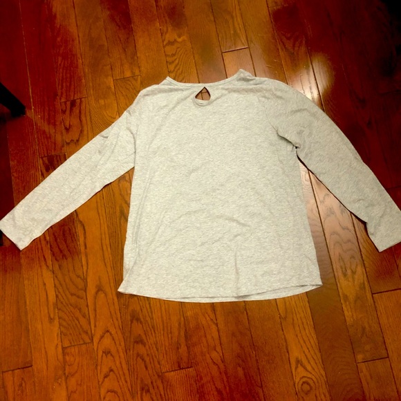 Youth Grey Long Sleeve Shirt - Picture 3 of 3